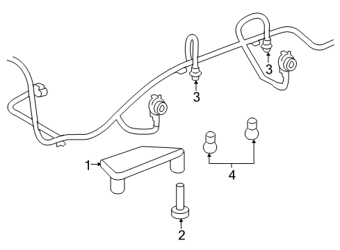 2005 Chevy SSR License Lamps Diagram