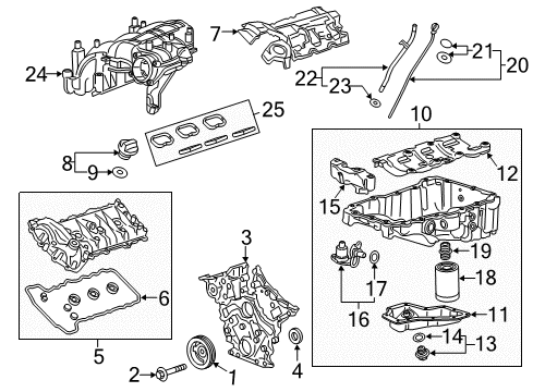 2020 Cadillac XT5 Intake Manifold Diagram