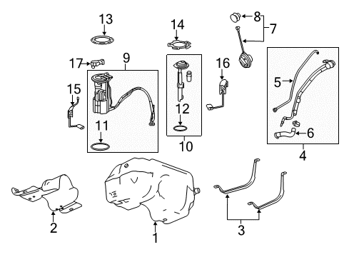 2012 Chevy Equinox Fuel Supply Diagram