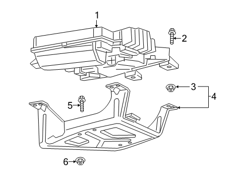 2021 Cadillac XT6 Electrical Components Diagram 1 - Thumbnail