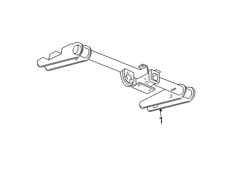 2002 Chevy Suburban 2500 Trailer Hitch Components Diagram