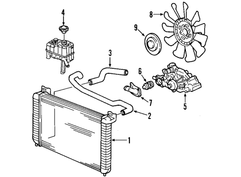 2007 GMC Sierra 3500 HD Screw,Conical Spring Washer & Metric Hexagon Head Ma Diagram for 11516869