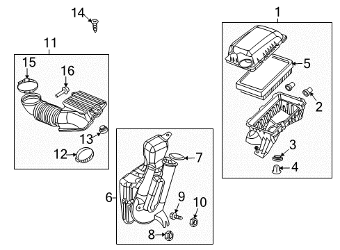 2007 Saturn Ion Air Intake Diagram 5 - Thumbnail