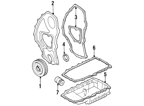 1994 Oldsmobile Achieva Filters Diagram 2 - Thumbnail