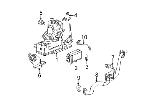 2006 GMC Yukon Emission Components Diagram