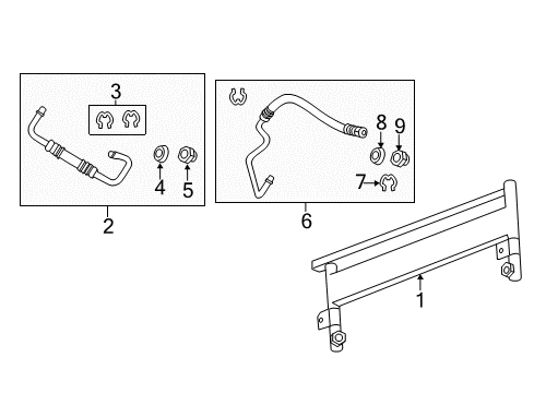 2013 Chevy Camaro Trans Oil Cooler Diagram 1 - Thumbnail