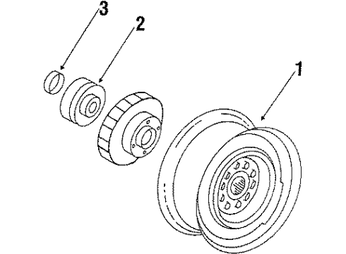 1984 Oldsmobile Omega Wheels Diagram