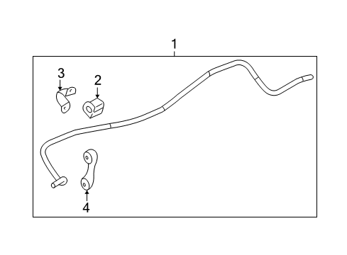 2011 Chevy Malibu Rear Suspension, Lower Control Arm, Upper Control Arm, Stabilizer Bar, Suspension Components Diagram