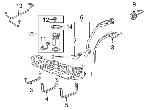 2007 Buick Terraza Fuel Supply Diagram 3 - Thumbnail