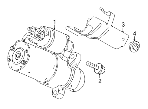 2017 GMC Terrain Starter Diagram 2 - Thumbnail