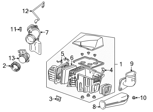 2001 Pontiac Montana Filters Diagram 2 - Thumbnail