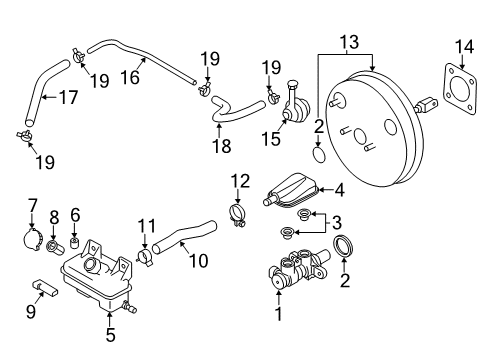 2015 Chevy City Express Dash Panel Components Diagram