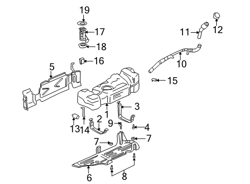 2004 Chevy Trailblazer EXT Filters Diagram 5 - Thumbnail