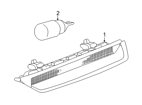 2003 Saturn LW200 Bulbs Diagram 5 - Thumbnail