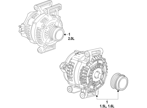 2021 Chevy Equinox Alternator Diagram