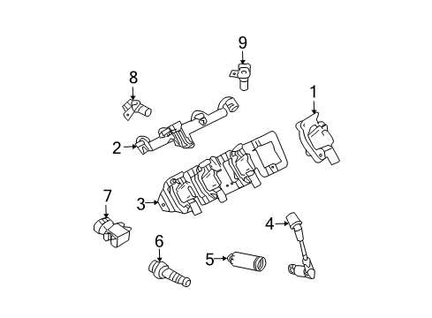 2005 Cadillac CTS Ignition System Diagram 2 - Thumbnail