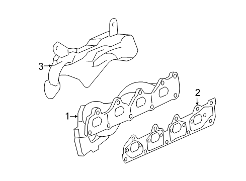 2008 Pontiac G5 Exhaust Manifold Diagram