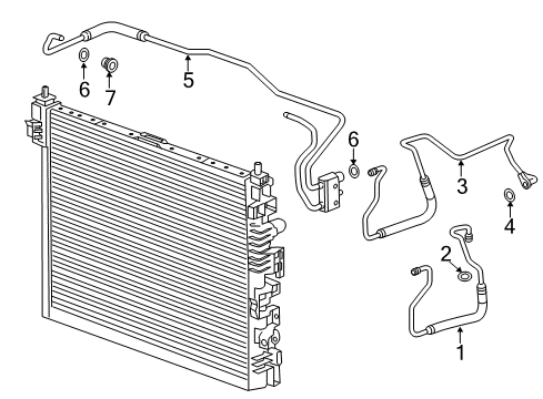 2021 Chevy Equinox Trans Oil Cooler Lines Diagram