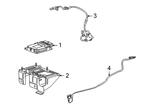 2021 GMC Yukon XL Electrical Components Diagram 3 - Thumbnail