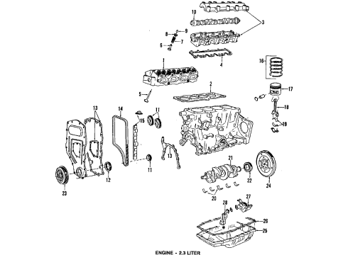 1993 Chevy Beretta Manual Transmission Diagram 2 - Thumbnail