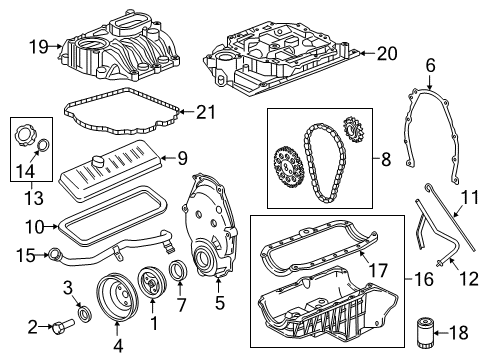 2005 GMC Savana 2500 Filters Diagram 3 - Thumbnail