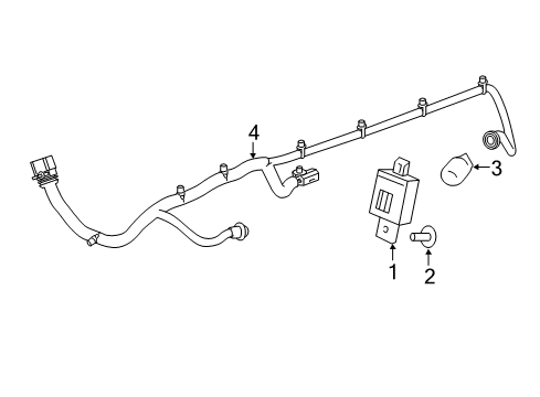 2015 GMC Canyon Bulbs Diagram 5 - Thumbnail