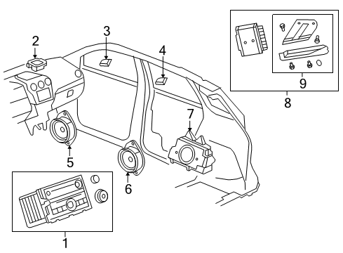 2013 Chevy Captiva Sport Sound System Diagram