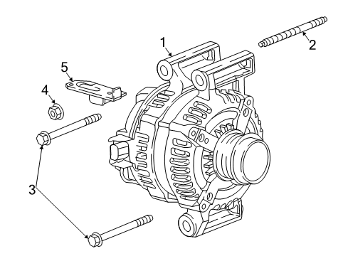 2018 Chevy Traverse Alternator Diagram