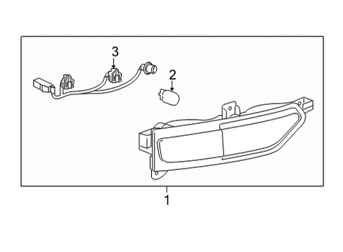 2023 Chevy Bolt EUV Bulbs Diagram 3 - Thumbnail