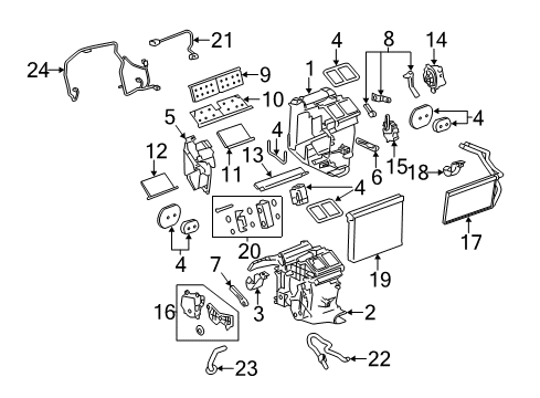 2015 Cadillac CTS Air Conditioner Diagram 6 - Thumbnail