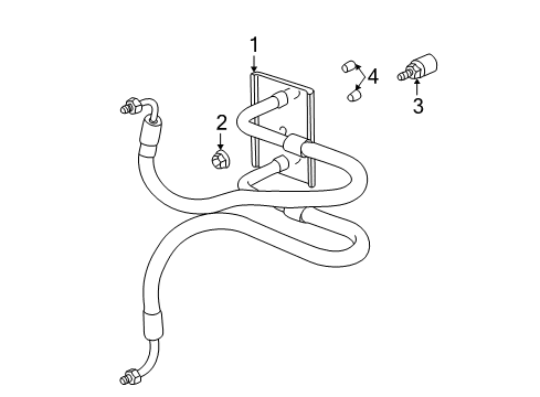 2000 Saturn LS2 Trans Oil Cooler Lines Diagram