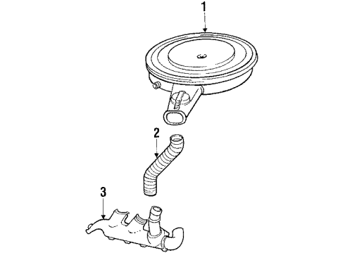 1986 Pontiac Bonneville Air Inlet Diagram