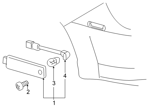 2007 Chevy Cobalt Side Marker Lamps Diagram