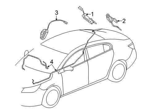 2016 Buick LaCrosse Antenna & Radio Diagram 2 - Thumbnail