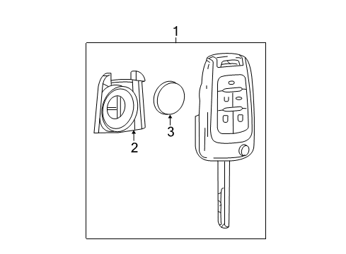 2013 Chevy Malibu Keyless Entry Components Diagram 2 - Thumbnail