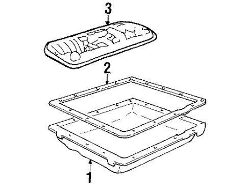 1994 GMC K3500 Transmission Diagram