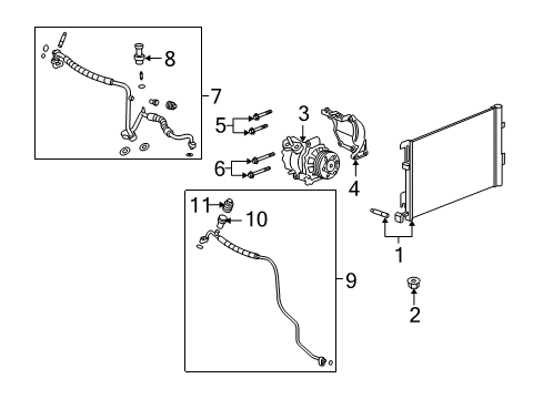 2004 Chevy SSR Switches & Sensors Diagram