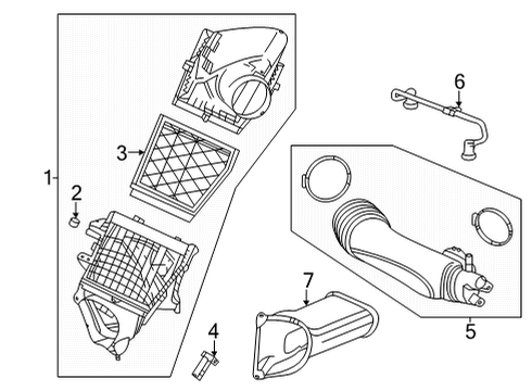 2022 Cadillac CT5 Air Intake Diagram 3 - Thumbnail