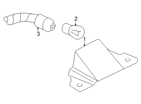 2003 Oldsmobile Alero License Lamps Diagram