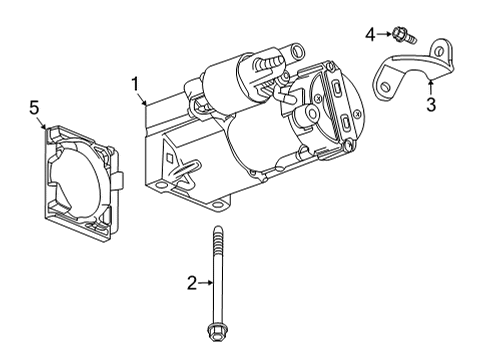 2024 Chevy Corvette Bolt/Screw Diagram for 11547697