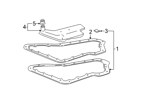 2006 Buick Rendezvous Transaxle Parts Diagram 2 - Thumbnail