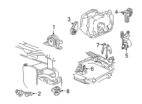 2005 Chevy Classic Engine Mounting Diagram