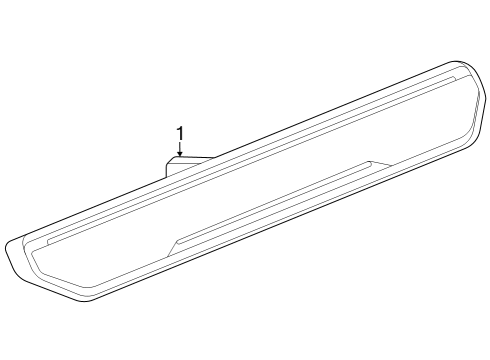 2023 GMC Canyon Side Marker Lamps Diagram