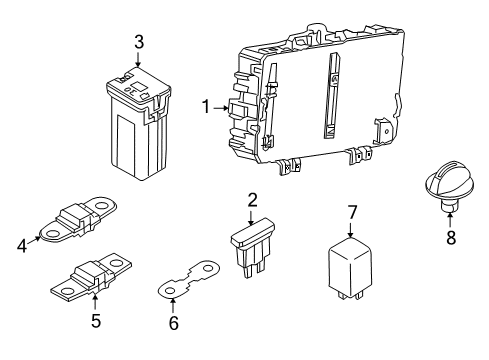 2008 Saturn Astra Fuse & Relay Diagram