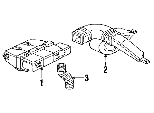 1993 Buick Commercial Chassis Air Intake Diagram