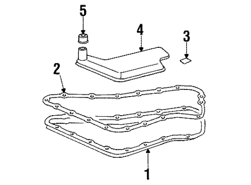 1998 Chevy Monte Carlo Transaxle Parts Diagram 2 - Thumbnail