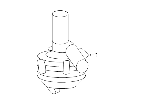 2008 Cadillac STS Cooling System, Radiator, Water Pump, Cooling Fan Diagram 1 - Thumbnail