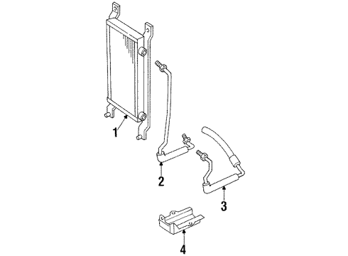 1999 Chevy Monte Carlo Trans Oil Cooler Diagram 2 - Thumbnail