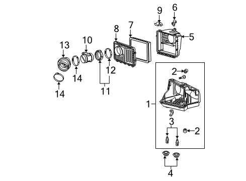 2004 Pontiac Grand Prix Air Intake Diagram