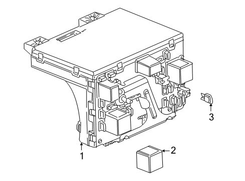 2007 Saturn Ion Electrical Components Diagram 3 - Thumbnail